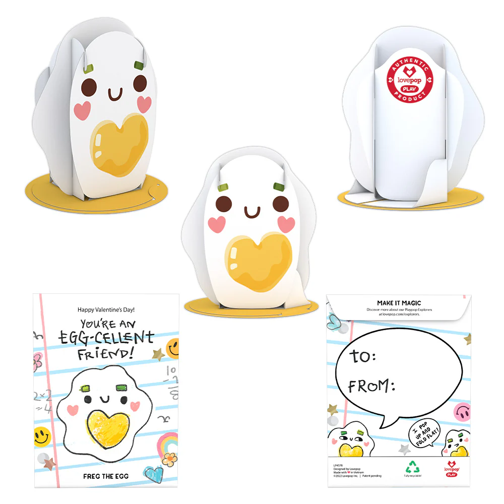 Playpop Explorers™: Assorted Valentine's for Kids 8-Pack - Image 9