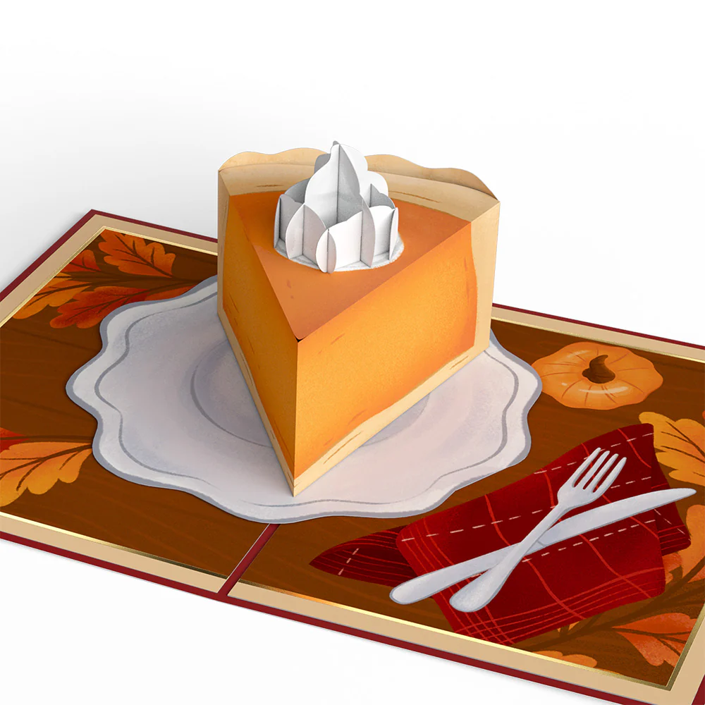 Pumpkin Pie Pop-Up Card - Image 2