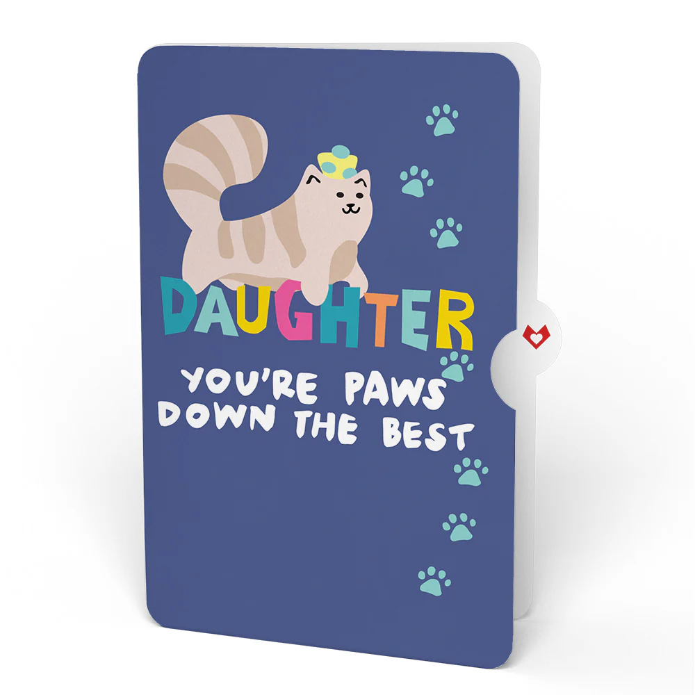 Purr-fect Cat Birthday Bouquet and Sentiment Set for Daughter - Image 4