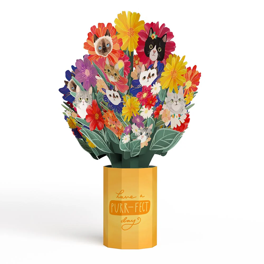 Purr-fect Cat Bouquet - Image 4