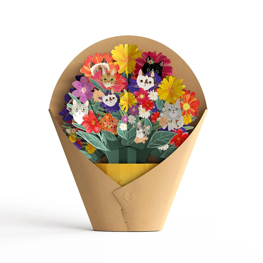 Purr-fect Cat Bouquet - Image 5