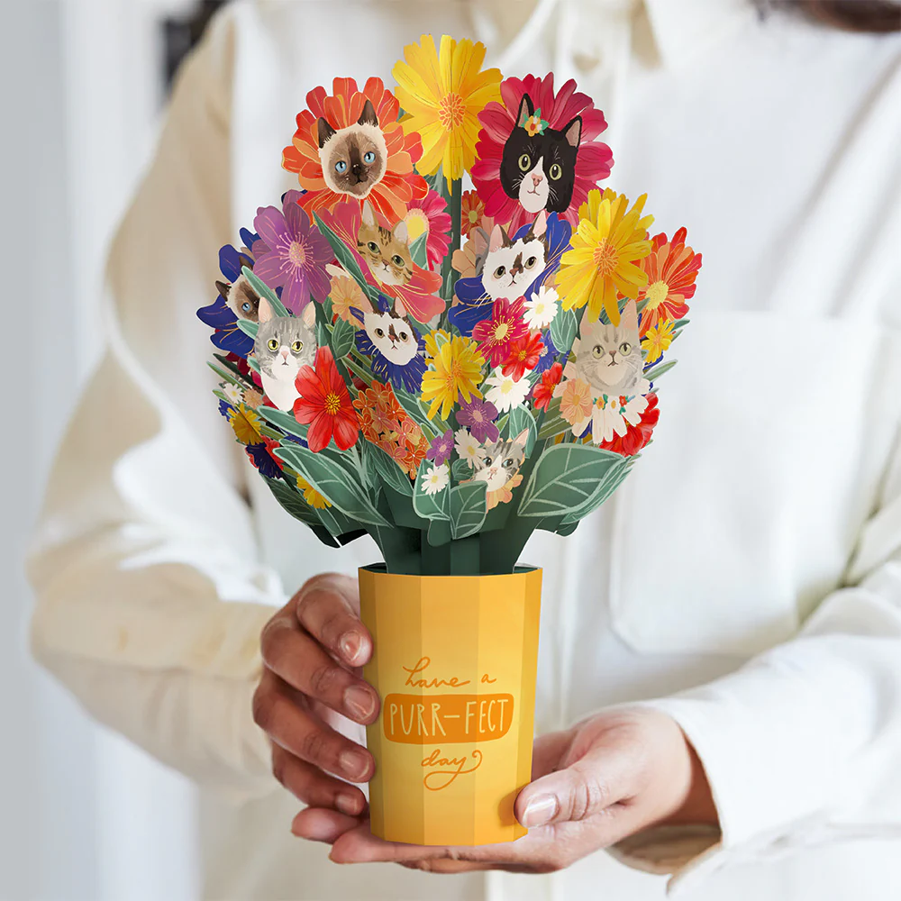 Purr-fect Day Bouquet for Childless Cat Lady - Image 2