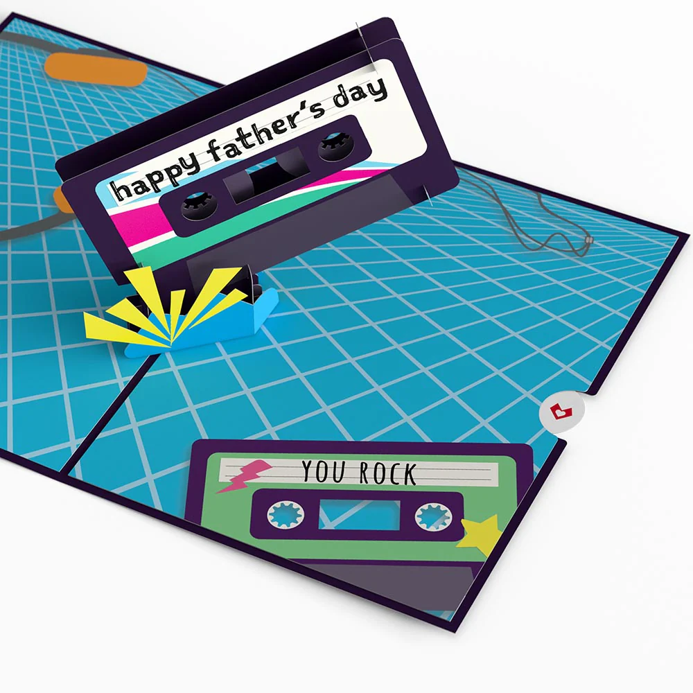 Rad Dad Father's Day Pop-Up Card - Image 3