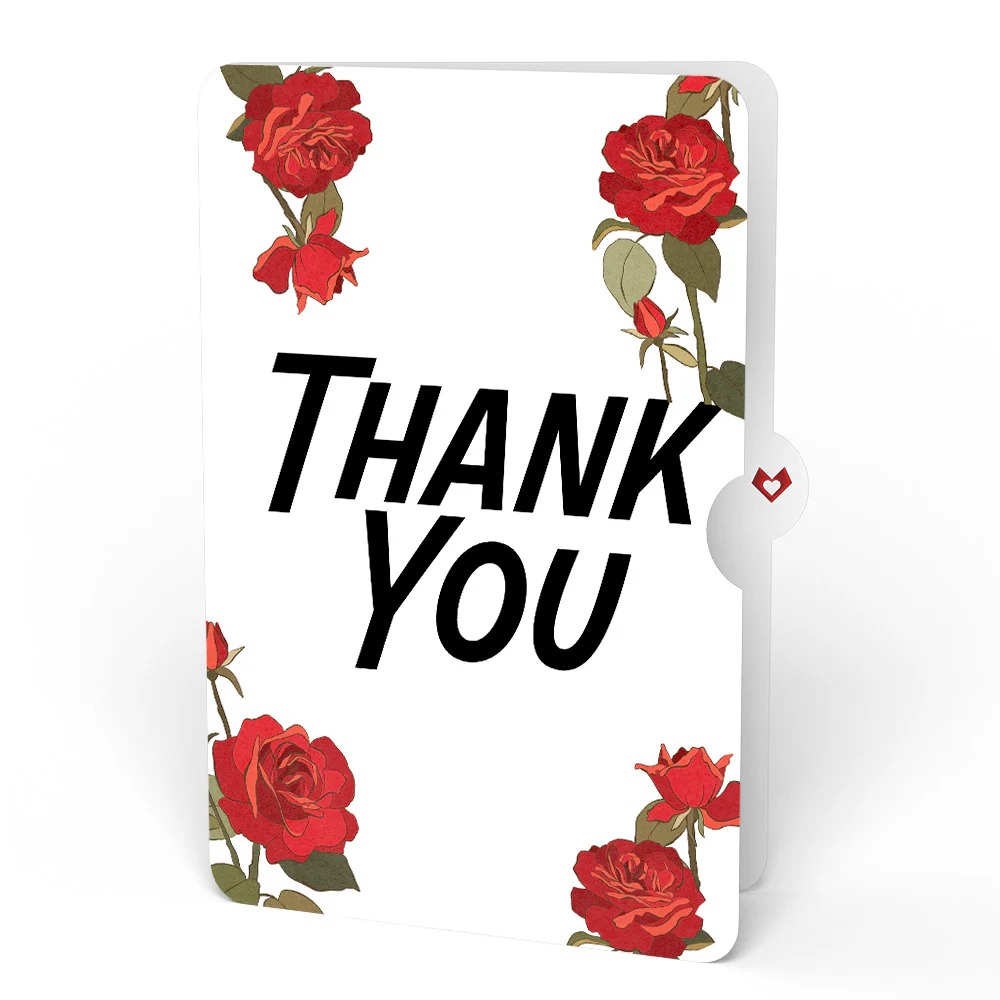 Radiant Rose Thank You Suncatcher Bouquet and Sentiment Set - Image 4