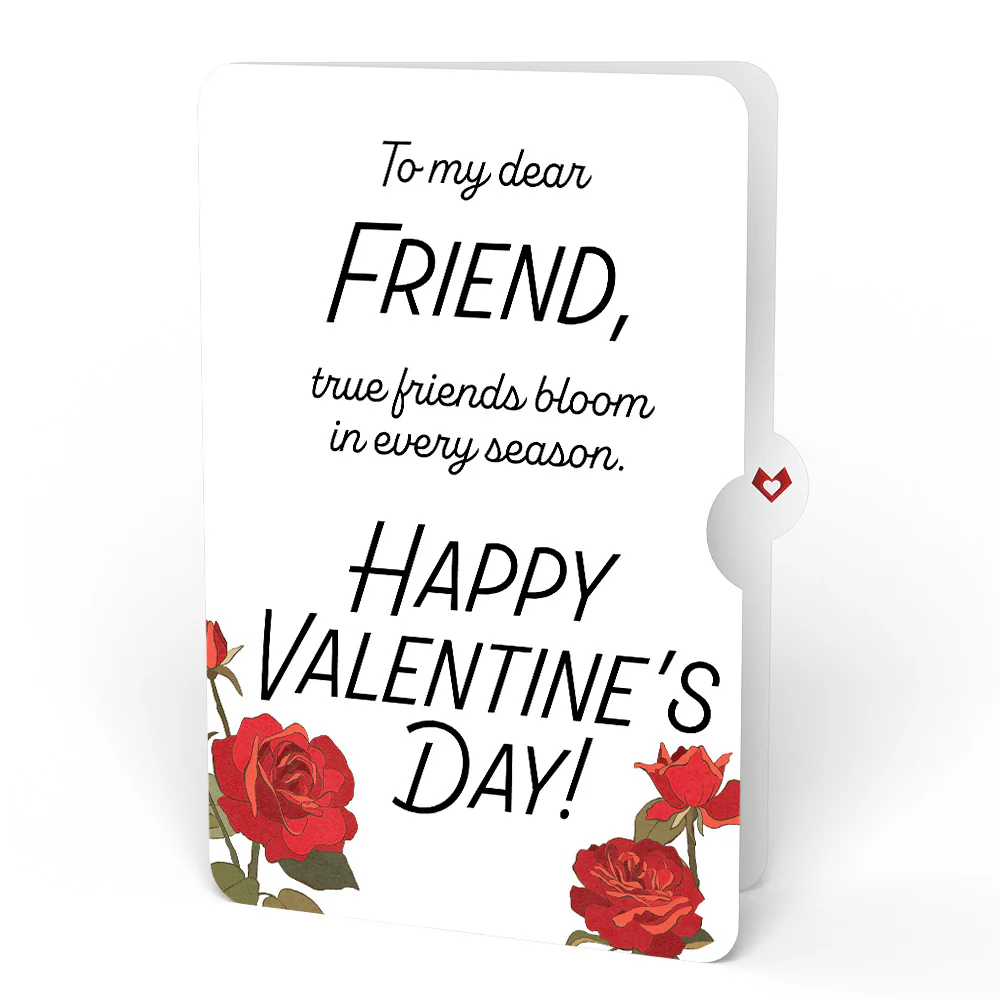 Radiant Rose Valentine Suncatcher Bouquet and Sentiment Set for Friend - Image 4