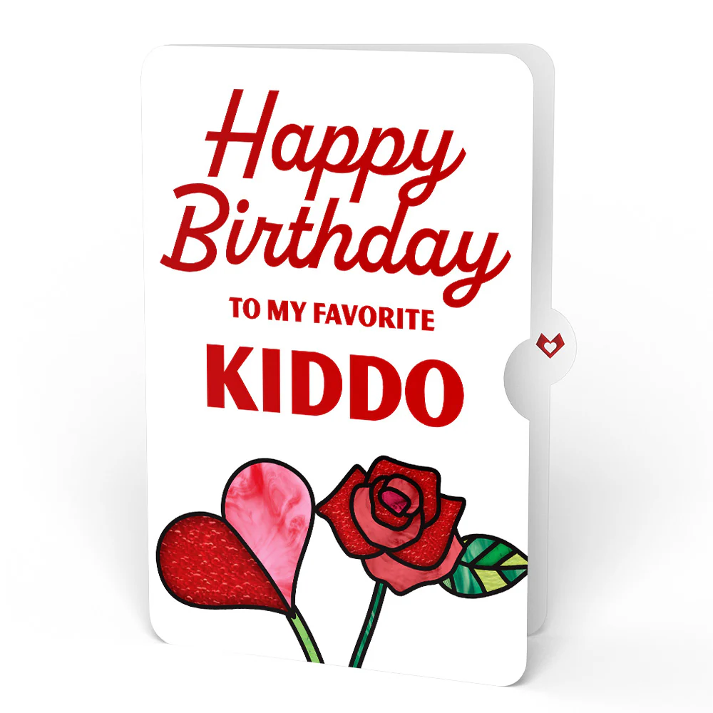 Red Rose Birthday Grand Bouquet and Sentiment Set for Kid - Image 4