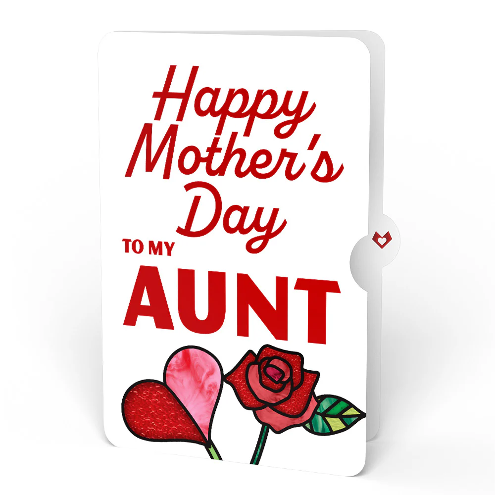 Red Rose Mother’s Day Grand Bouquet and Sentiment Set for Aunt - Image 4