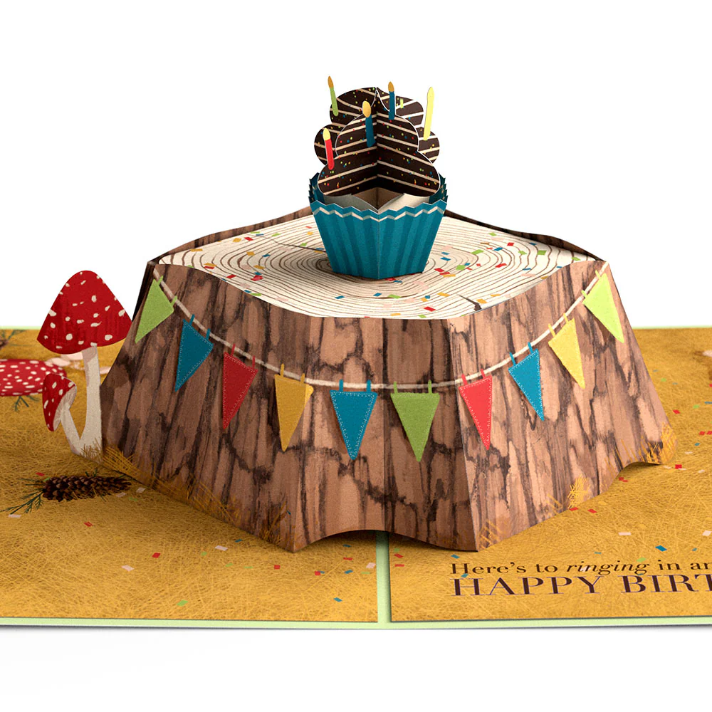 Ringing In Another Year Birthday Pop-Up Card - Image 2