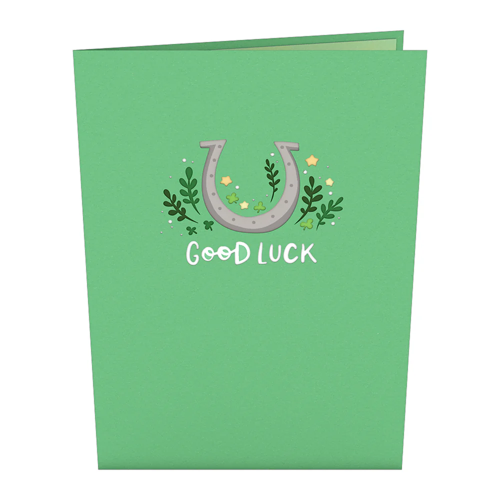 Saint Patrick's Day Lucky Clover Pop-Up Card - Image 4