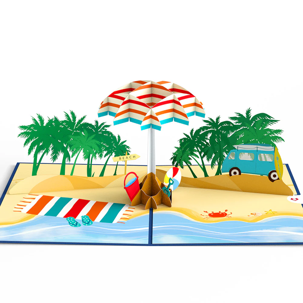 Sandy Shores Pop-Up Card - Image 3