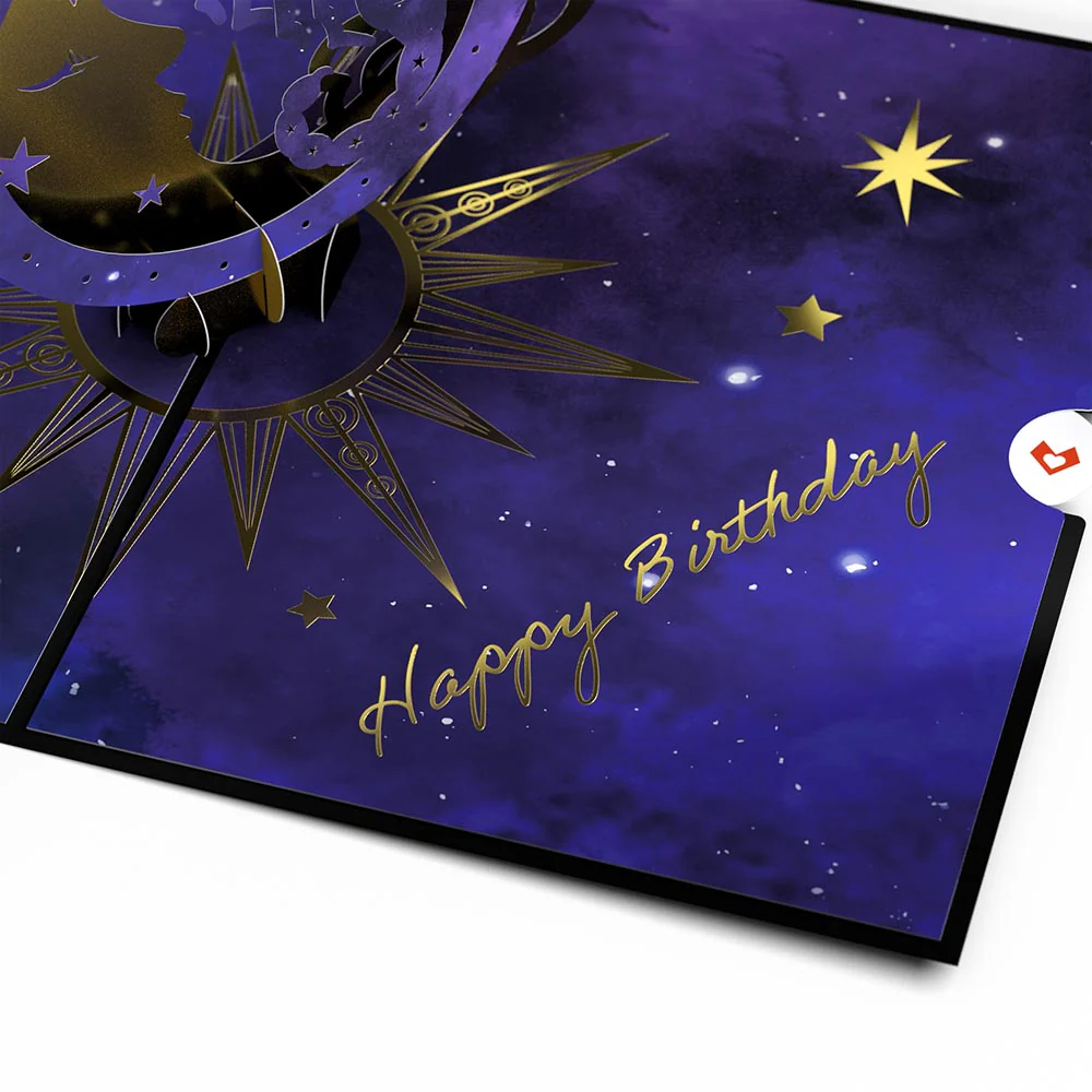 Scorpio Zodiac Birthday Pop-Up Card - Image 6