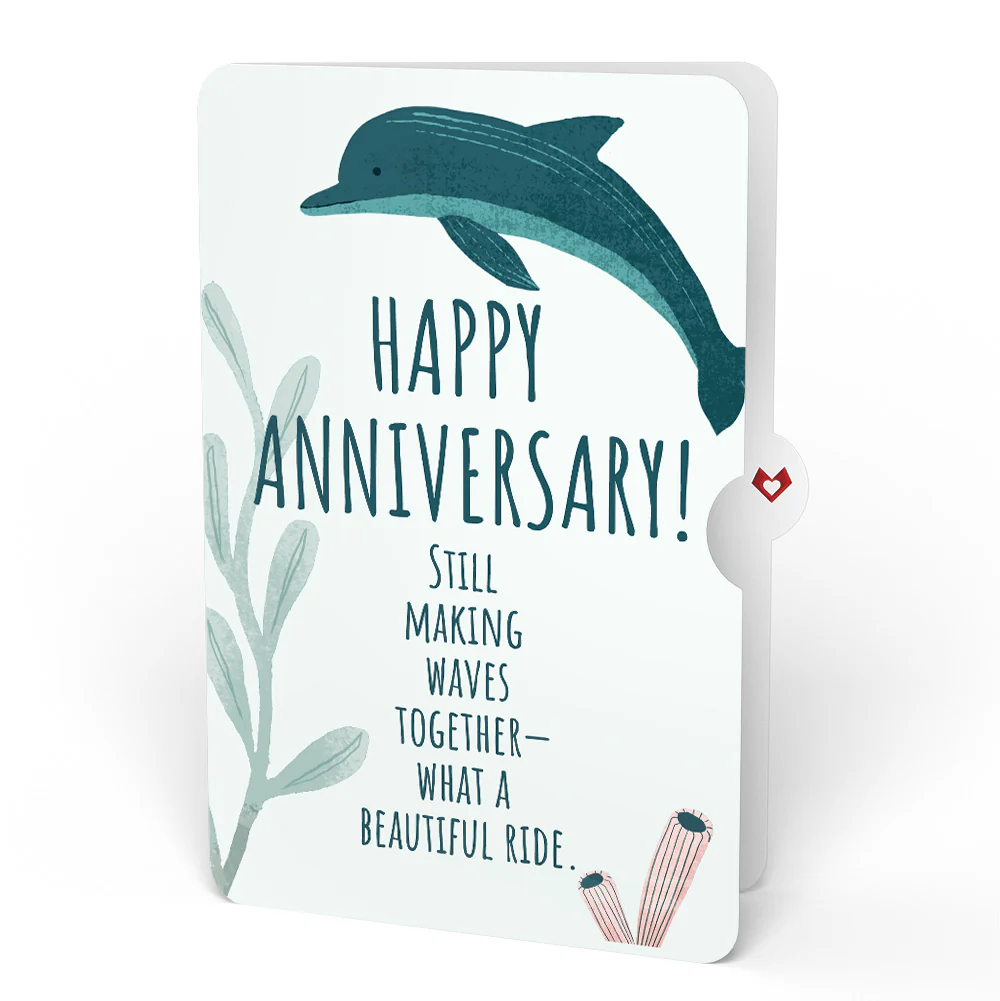 Seaside Sandcastle Anniversary Pop-Up Card and Sentiment Set - Image 4