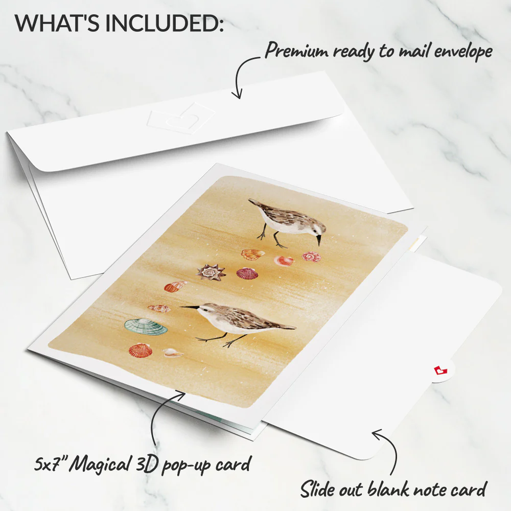 Seaside Sandcastle Pop-Up Card - Image 5