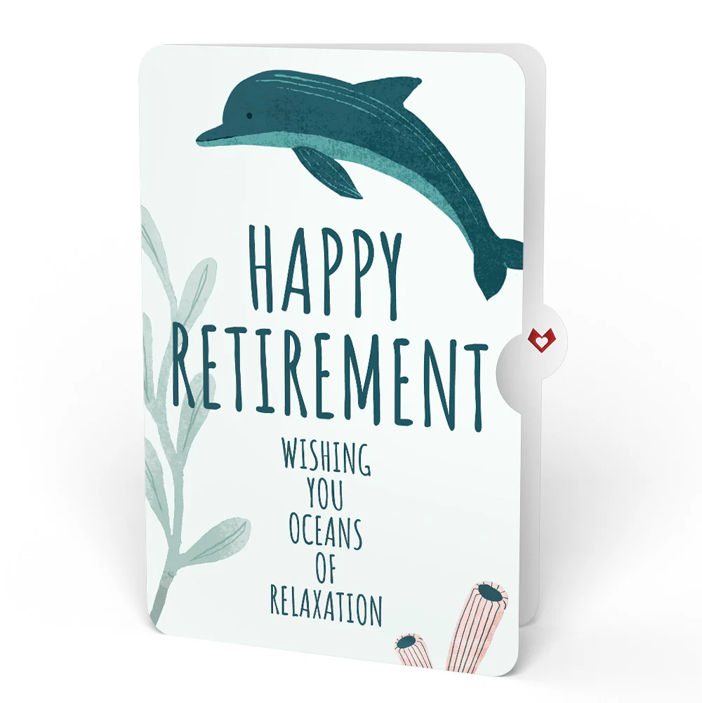 Seaside Sandcastle Retirement Pop-Up Card and Sentiment Set - Image 4