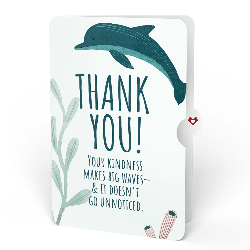 Seaside Sandcastle Thank You Pop-Up Card and Sentiment Set - Image 4