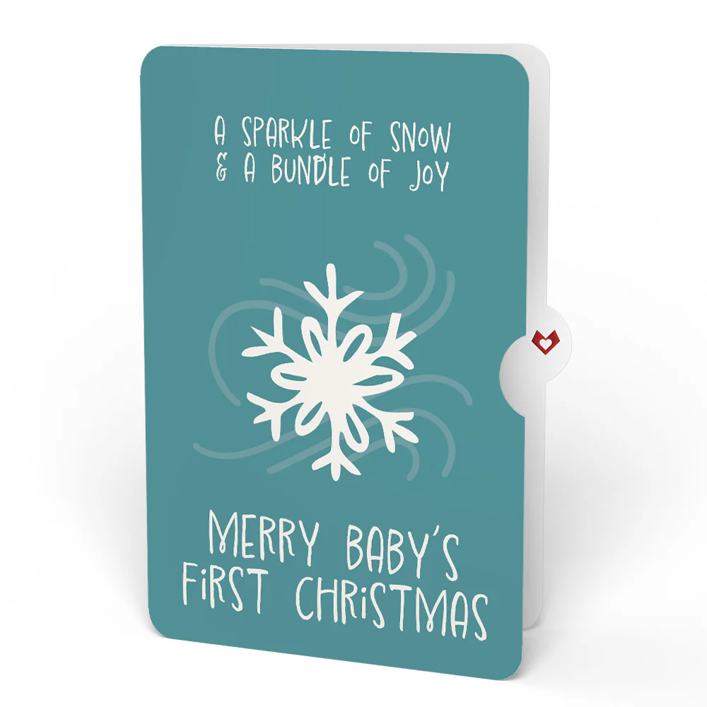 Season of Light Winter Village Light-Up Pop-Up Card and Sentiment Set for Baby - Image 4