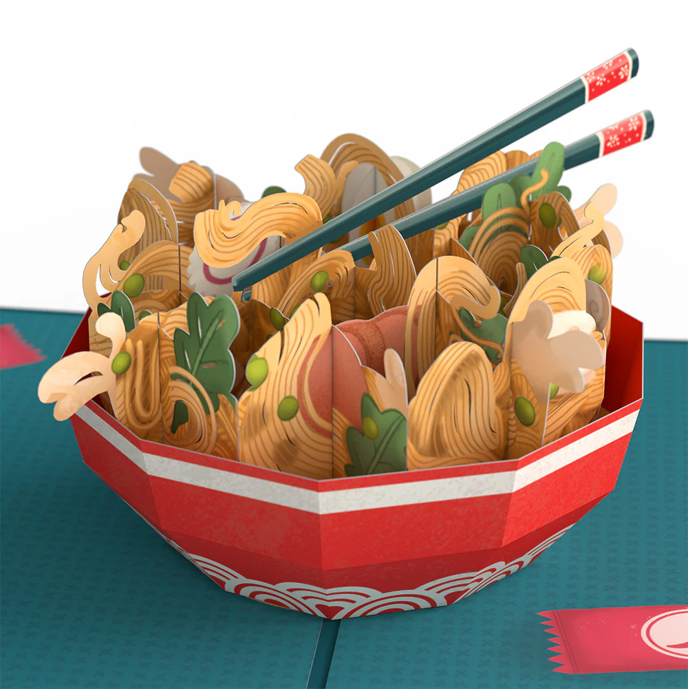 Send Noods Spicy Valentine Pop-Up Card and Sentiment Set for Him - Image 3