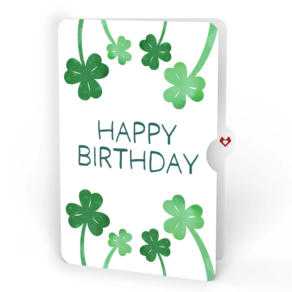 Shamrock Fields Birthday Pop-Up Card and Sentiment Set - Image 4