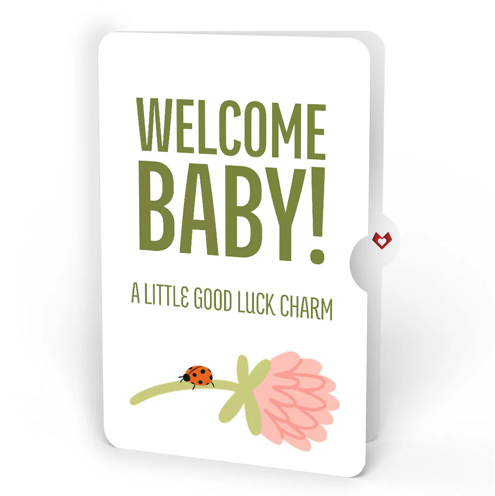 Shamrock Fields New Baby Pop-Up Card and Sentiment Set for New Parent - Image 4