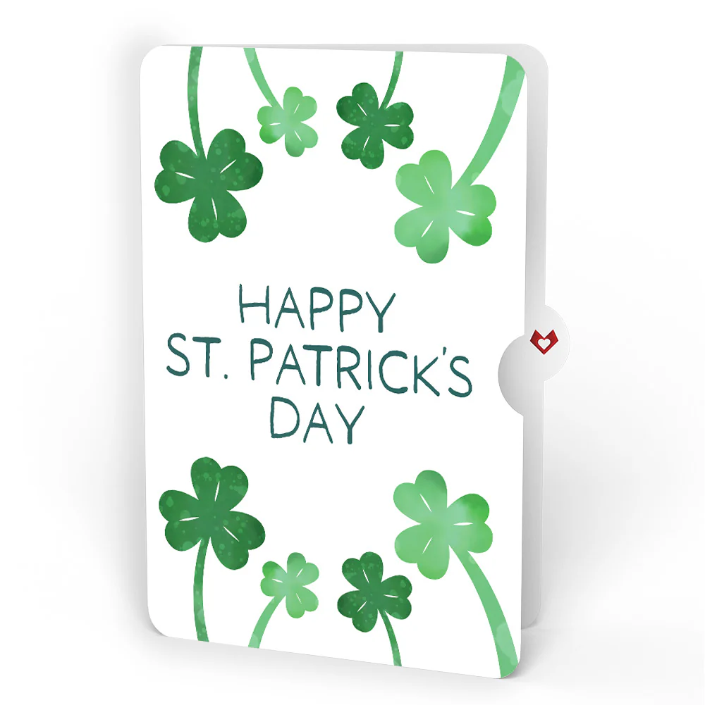 Shamrock Fields St. Patrick’s Day Pop-Up Card and Shamrock Sprigs Sentiment Set - Image 4