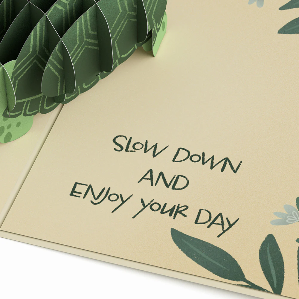 Shell-ebrate Birthday Turtle Pop-Up Card - Image 3