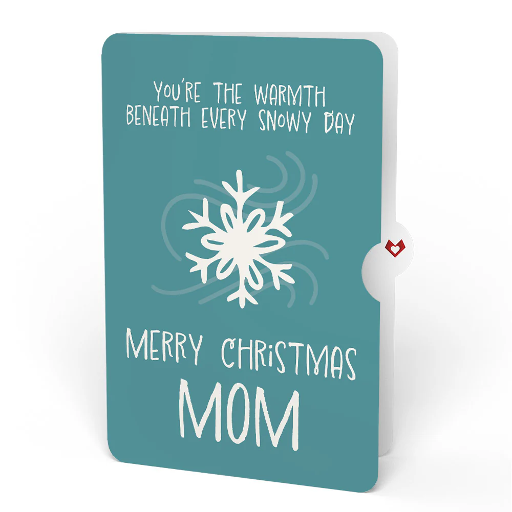 Snowfall's Hush Christmas Pop-Up Card and Sentiment Set for Mom - Image 4
