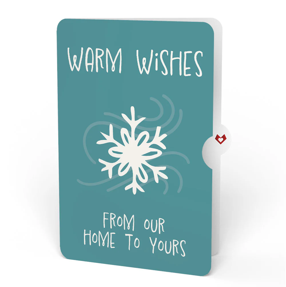 Snowy Owl Holiday Pop-Up Card and Sentiment Set - Image 4