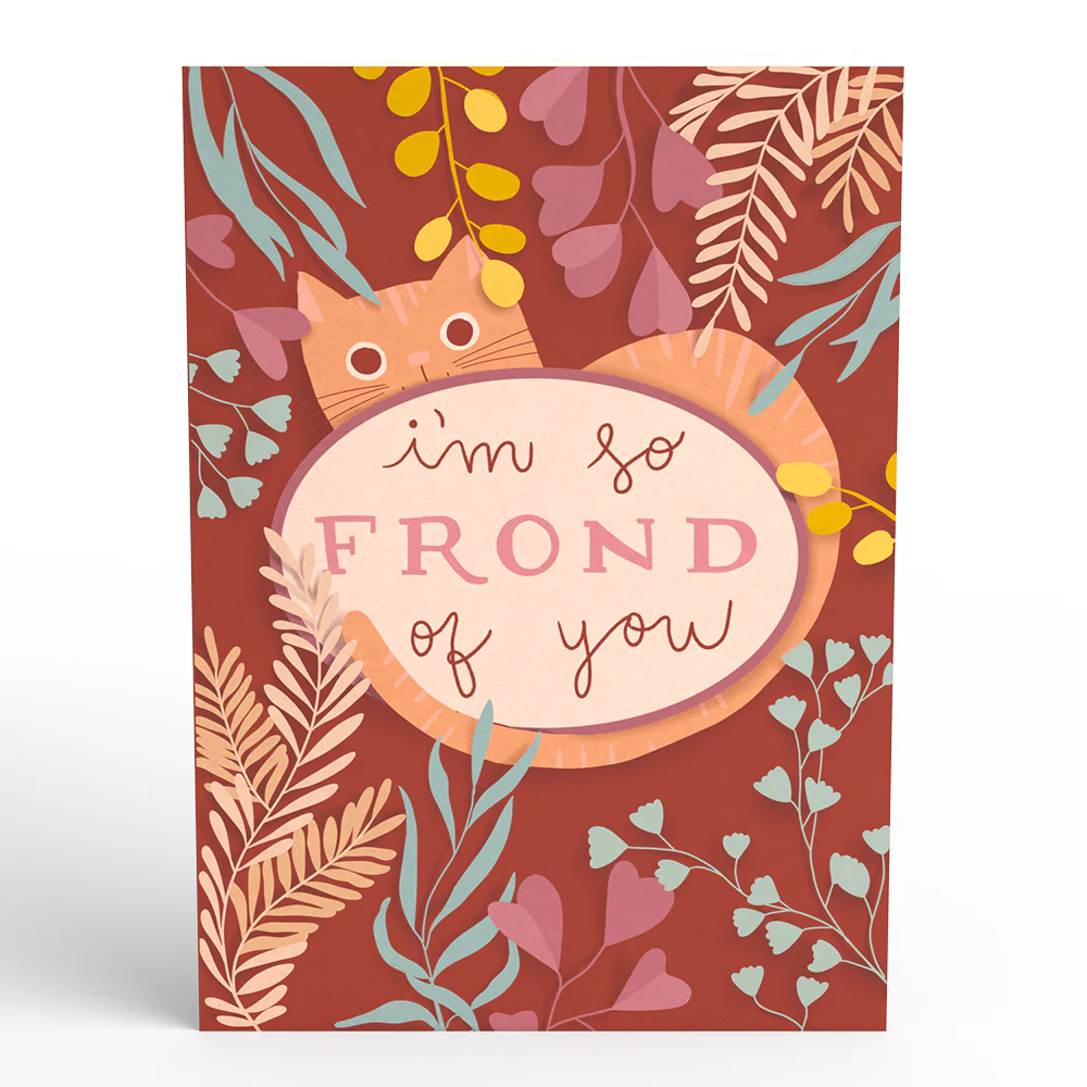 So Frond of You Card with Mini Bouquet - Image 5