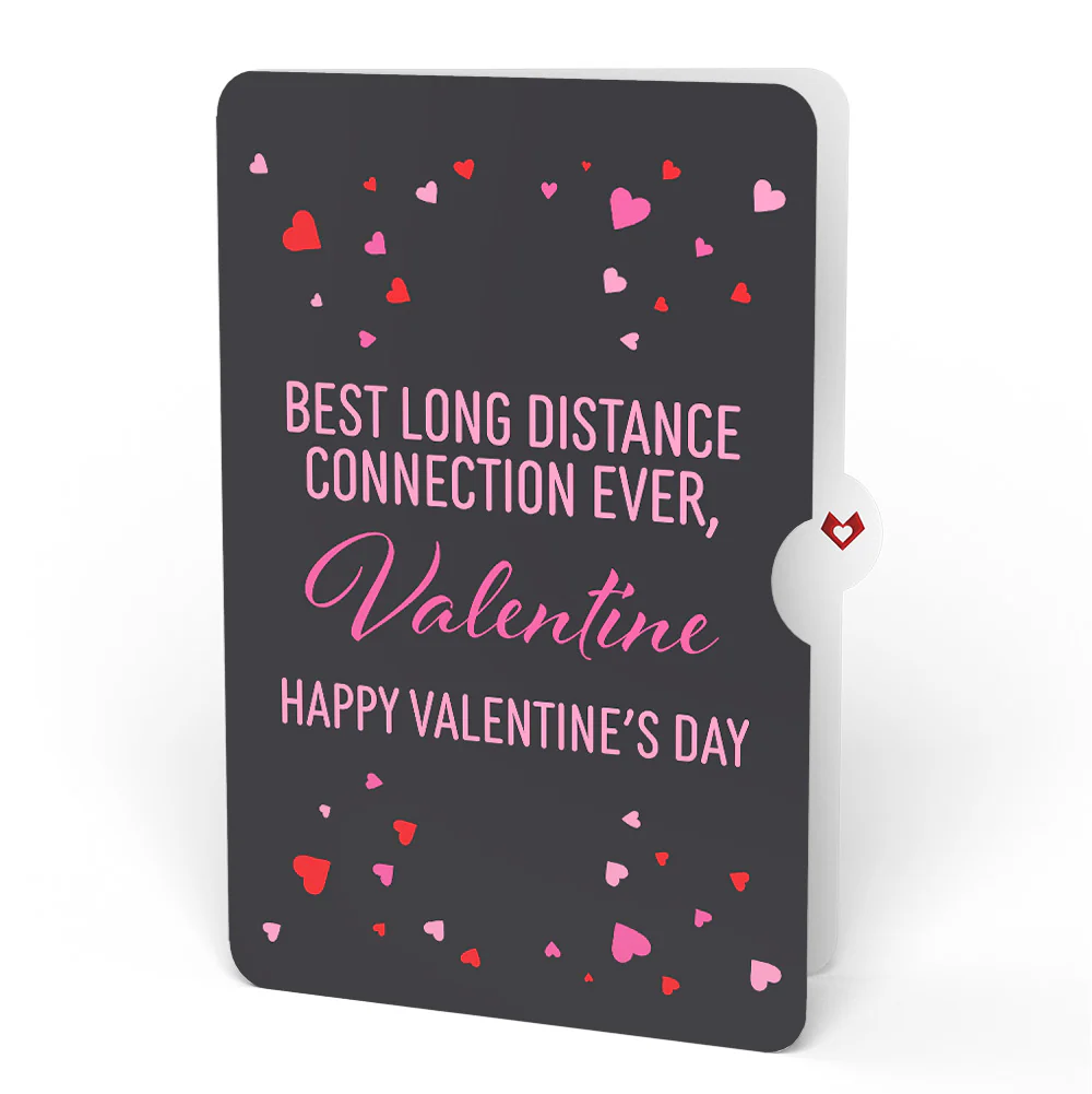 So Glad We Swiped Right Valentine Pop-Up Card and Sentiment Set - Image 4