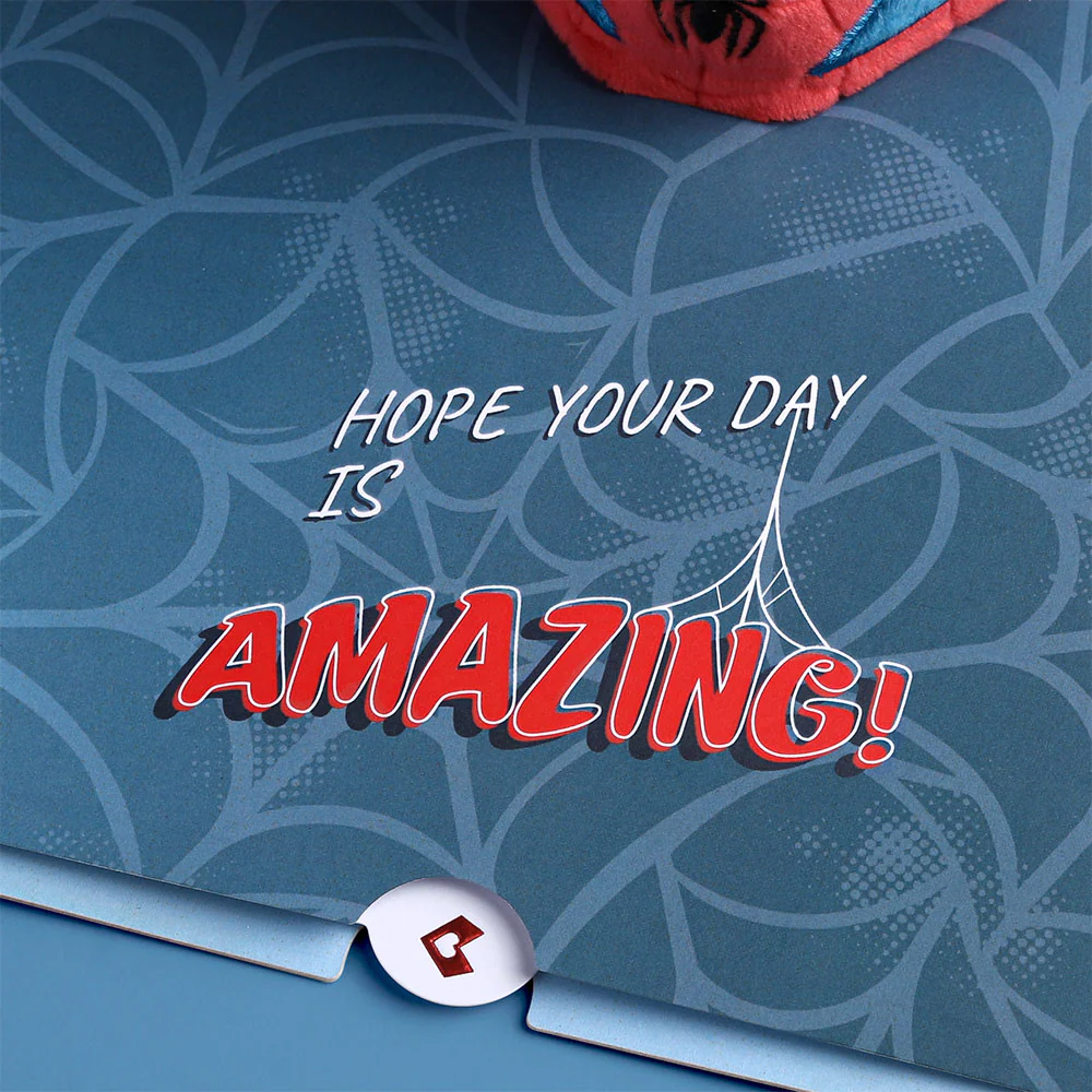 Spider-Man 'Hope Your Day Is Amazing' Plushpop Card - Image 3