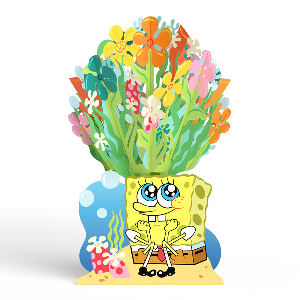 SpongeBob SquarePants Flower Buds Bouquet - Image 4