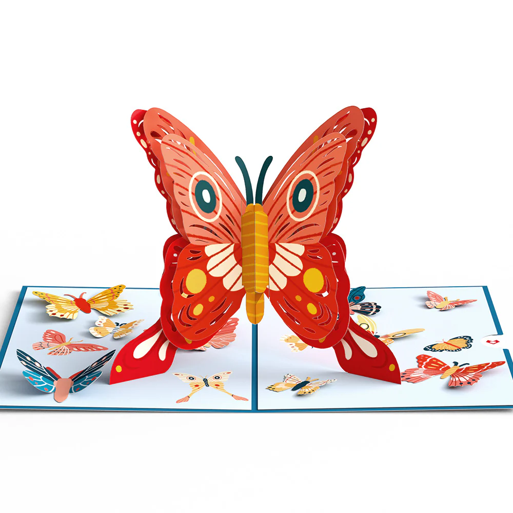 Spread Your Wings Butterfly Pop-Up Card - Image 3