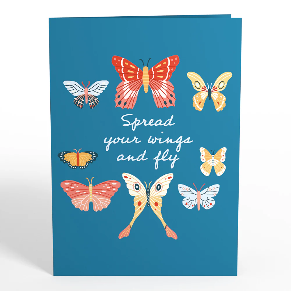 Spread Your Wings Butterfly Pop-Up Card - Image 4