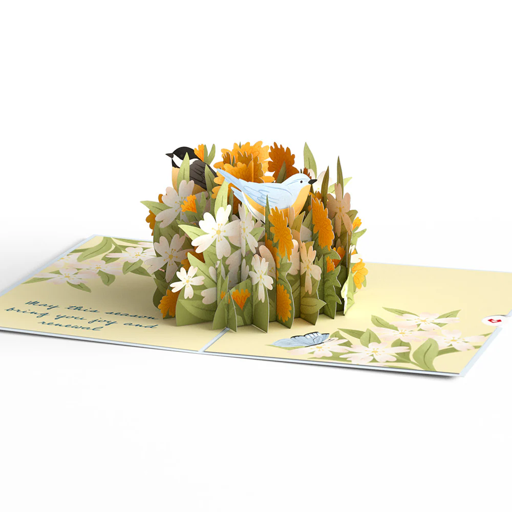 Spring Joy & Renewal Pop-Up Card - Image 4