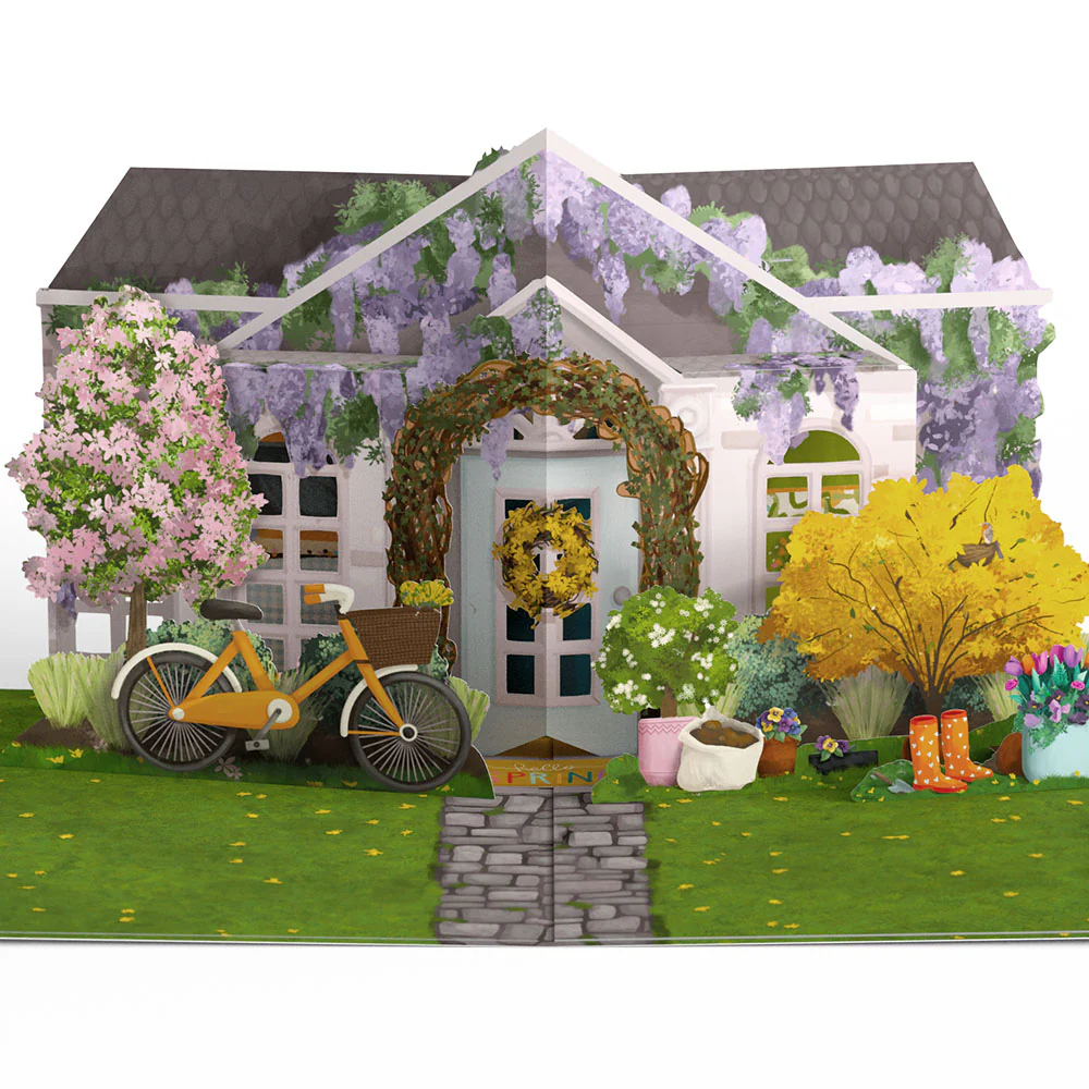 Spring Welcome Pop-Up Card - Image 2