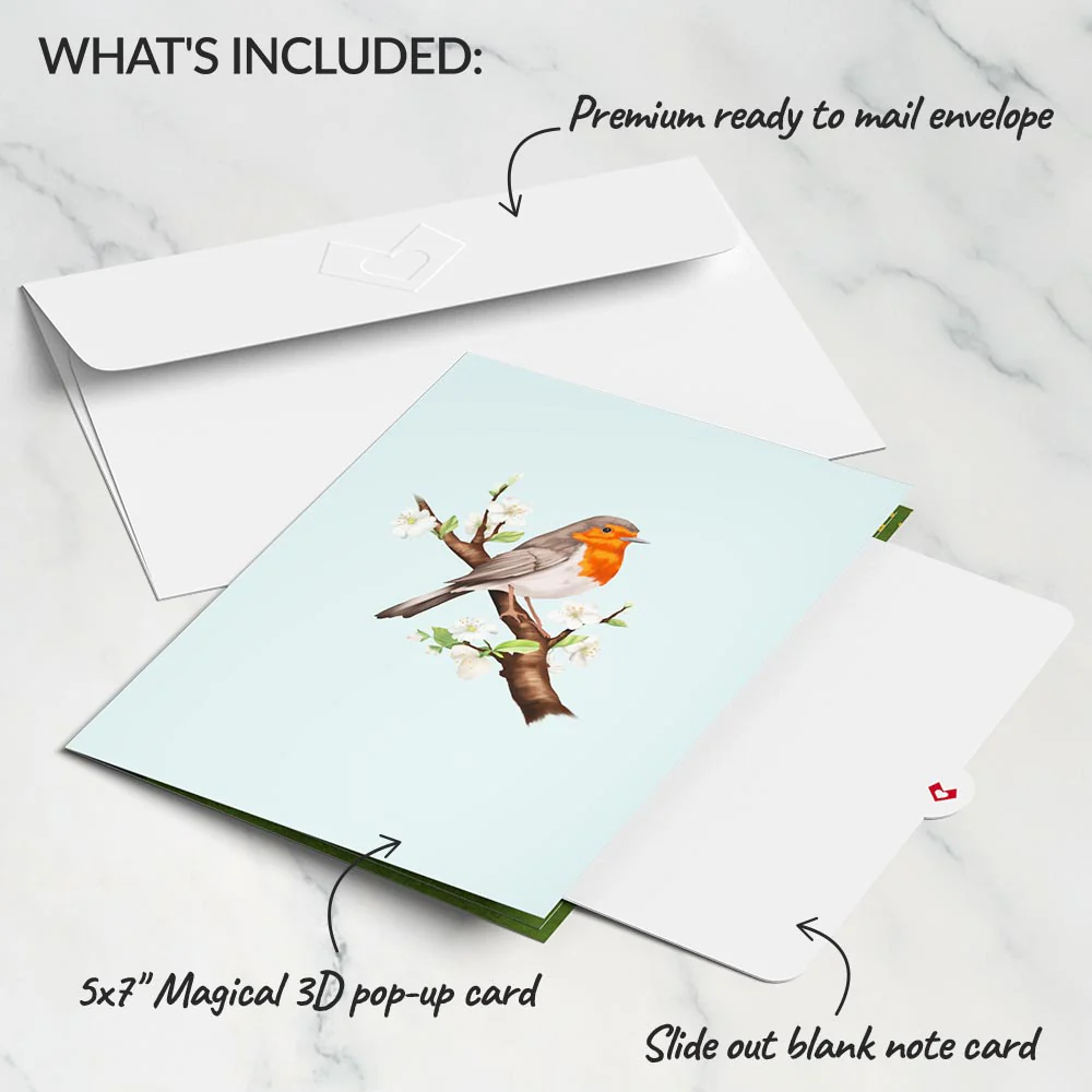 Spring Welcome Pop-Up Card - Image 5