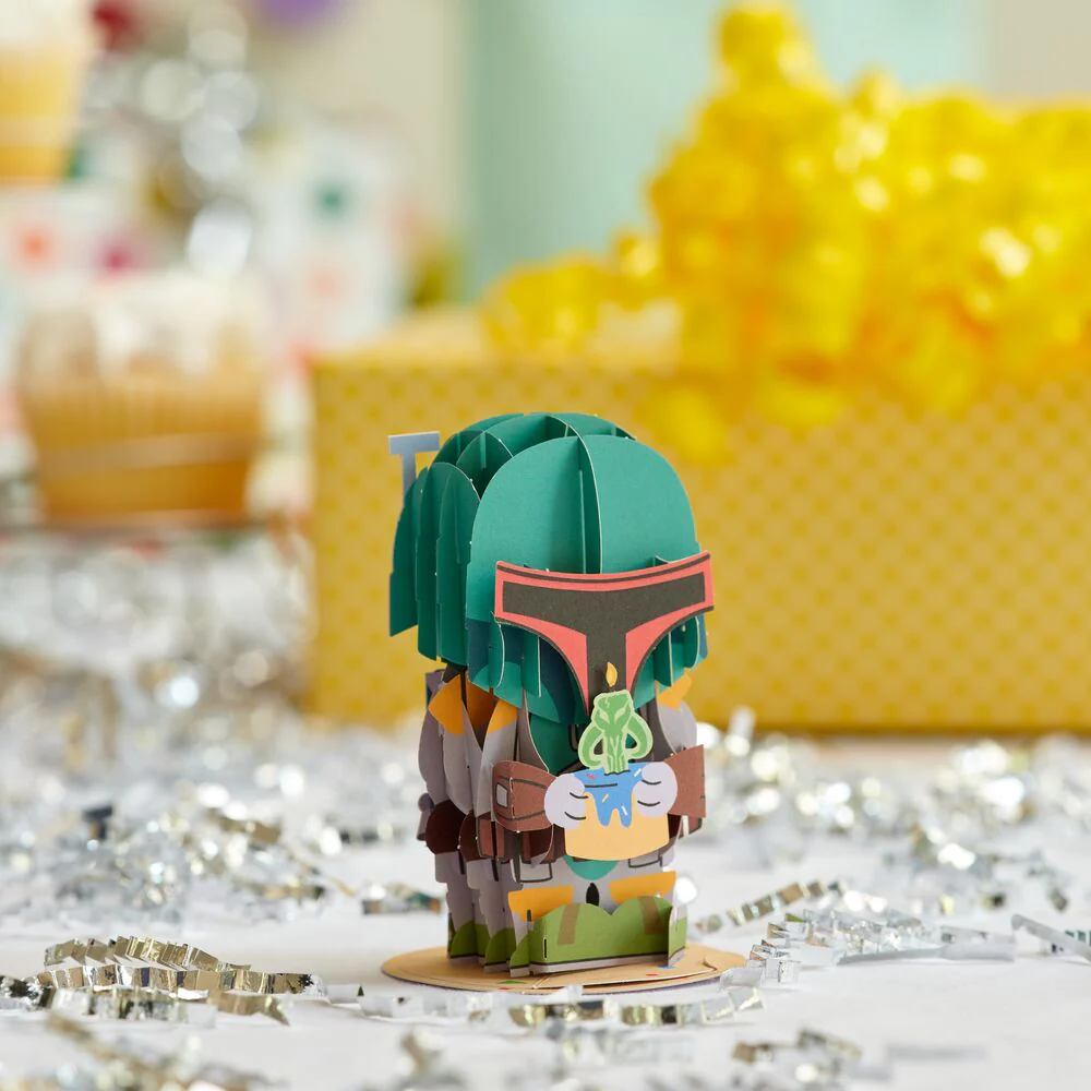 Star Wars™ Boba Fett™ Bounty-ful Birthday Card with Pop-Up Gift - Image 10