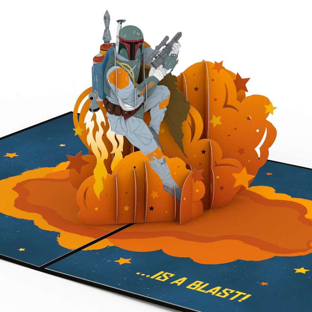 Star Wars™ Boba Fett™ Father’s Day Pop-Up Card - Image 2