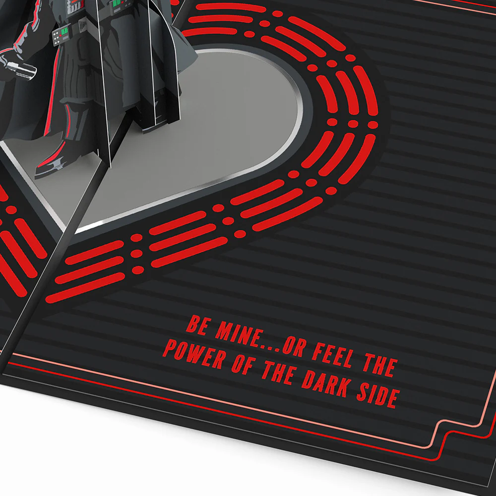 Star Wars™ Darth Vader™ Be Mine Pop-Up Card & Flower Buds Bouquet Bundle - Image 5