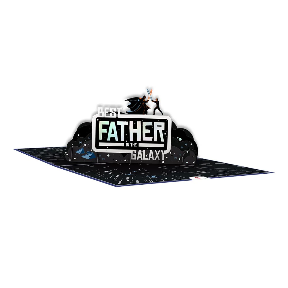 Star Wars™ Darth Vader™ Best Father Pop-Up Card - Image 3