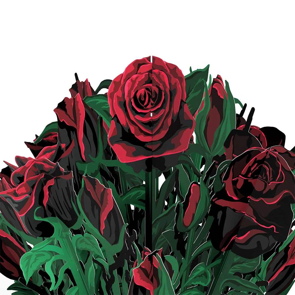 Star Wars™ Darth Vader™ Birthday Pop-Up Card & Flower Buds Bouquet Bundle - Image 3
