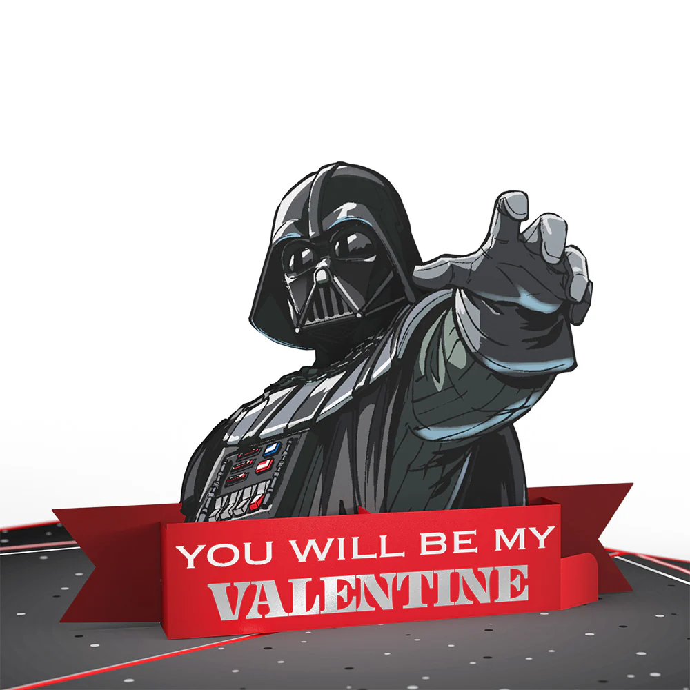Star Wars™ Darth Vader™ Take My Breath Away Valentine Pop-Up Card - Image 3