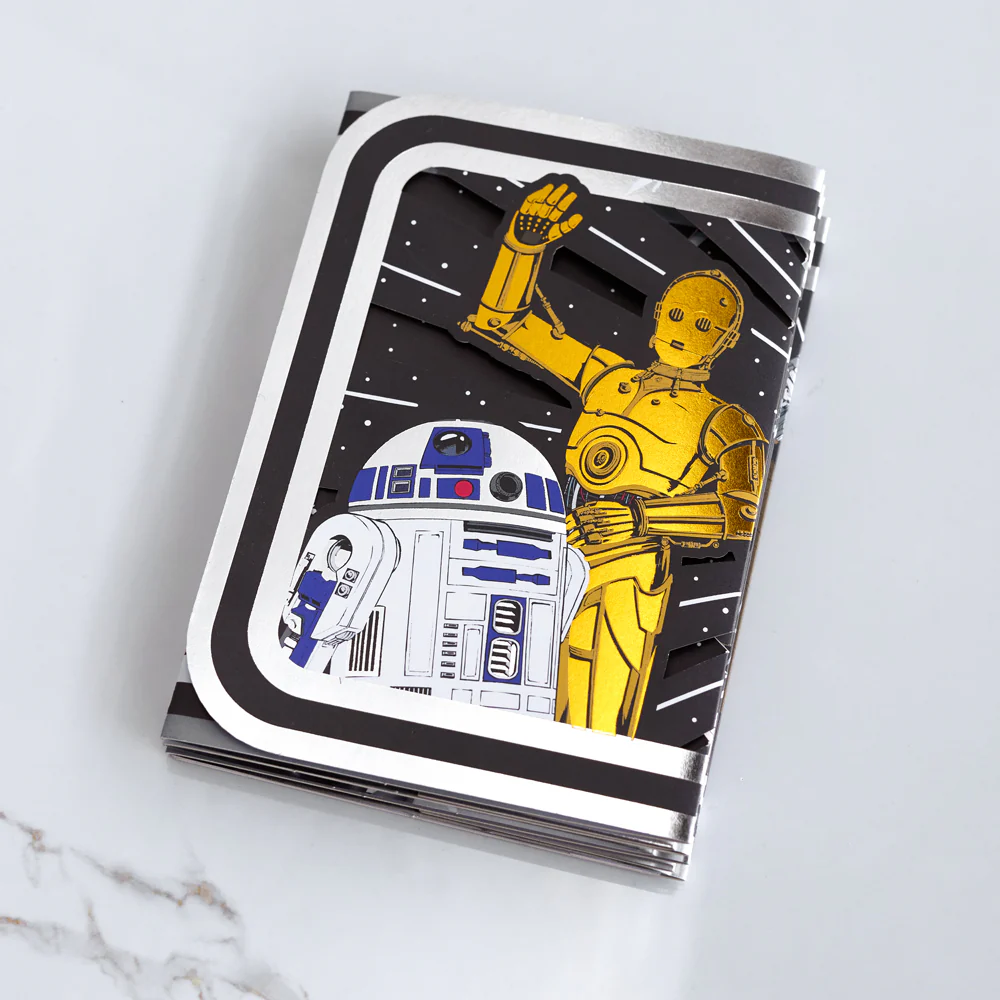 Star Wars™ Happy Birthday Loooooong Card™ (Expands to 2 feet) - Image 2