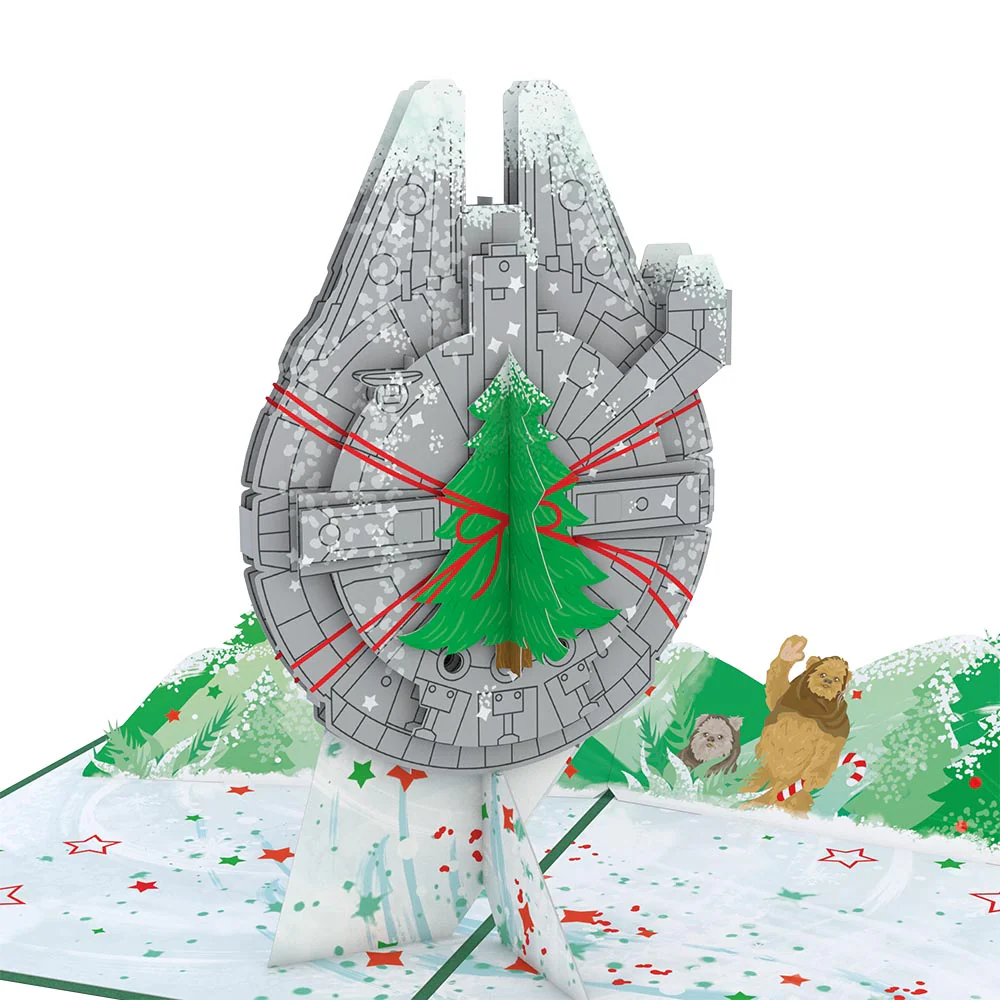 Star Wars™ Joy to the Galaxy Pop-Up Card - Image 2