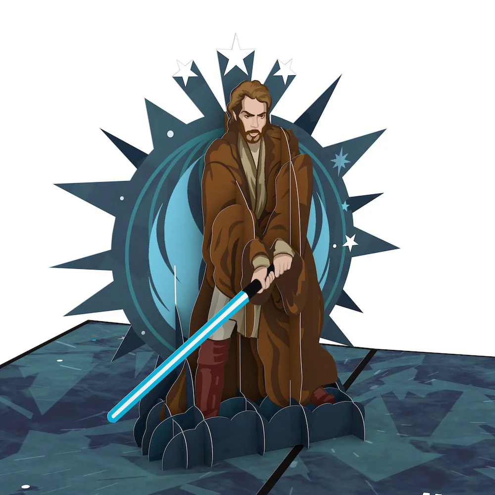 Star Wars™ Obi-Wan Kenobi™ Jedi Birthday Pop-Up Card - Image 2