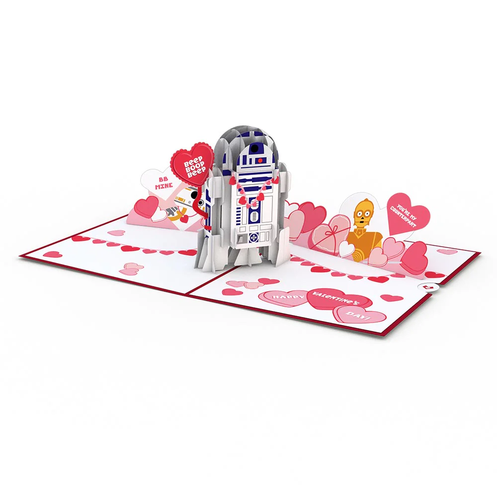 Star Wars™ R2-D2™ Valentine Pop-Up Card - Image 3