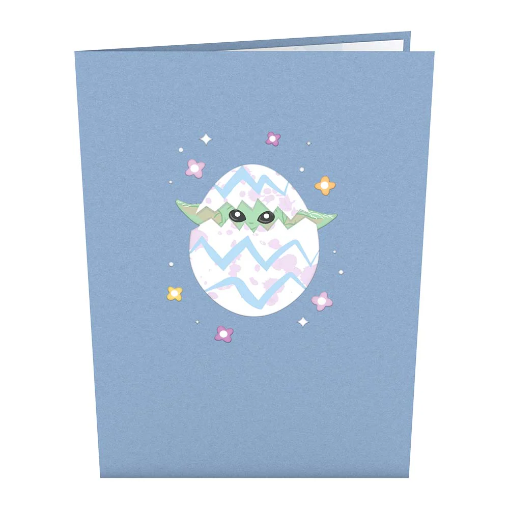 Star Wars™ The Mandalorian™ Best Easter in the Gal-eggsy Pop-Up Card - Image 5