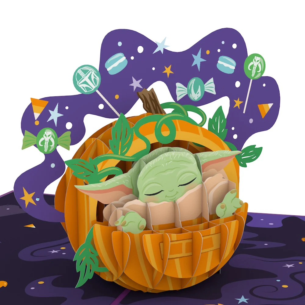 Star Wars™ The Mandalorian™ Grogu™ Candy is the Way Pop-Up Card - Image 2