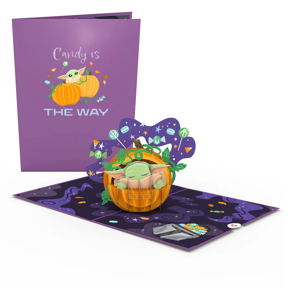 Star Wars™ The Mandalorian™ Grogu™ Candy is the Way Pop-Up Card - Image 4