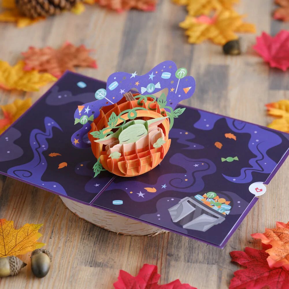 Star Wars™ The Mandalorian™ Grogu™ Candy is the Way Pop-Up Card - Image 5